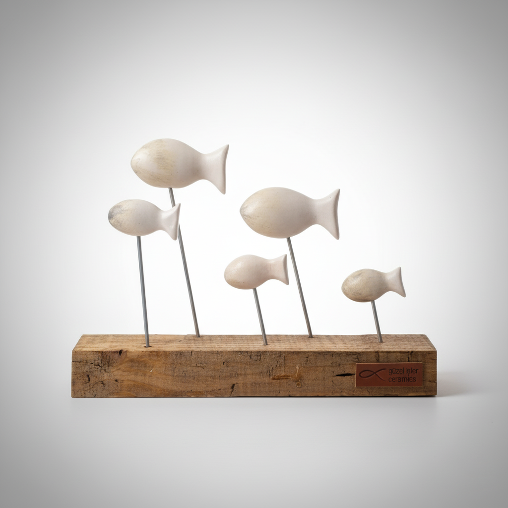 balık heykeli | mangan