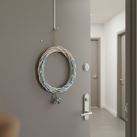 kapı süsü | balık (mavi)