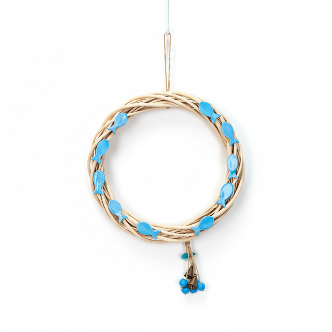 kapı süsü | balık (mavi)