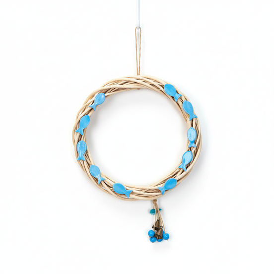 kapı süsü | balık (mavi)