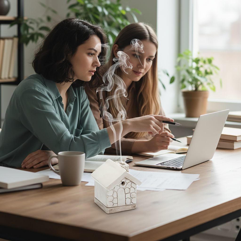 taş ev tütsülük (küçük)