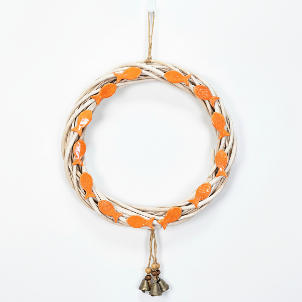 kapı süsü | balık (turuncu)