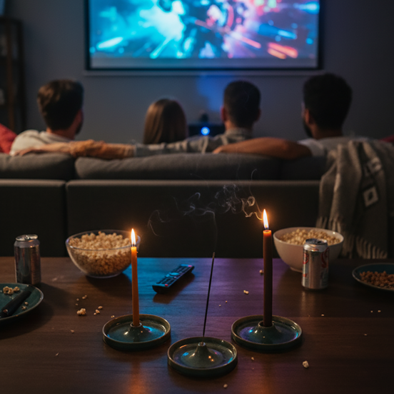 mumluk-tütsülük set