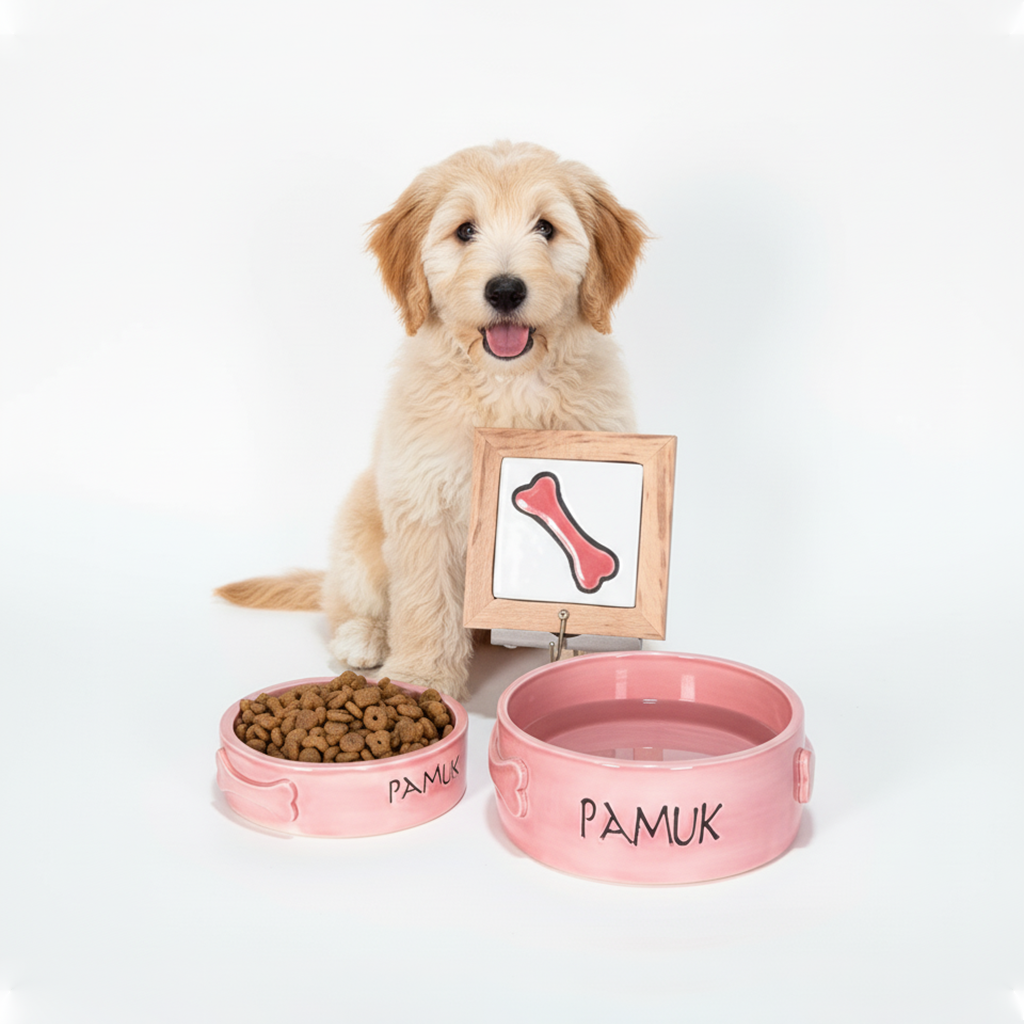 mama kabı + su kabı + tasma askısı (isimli)