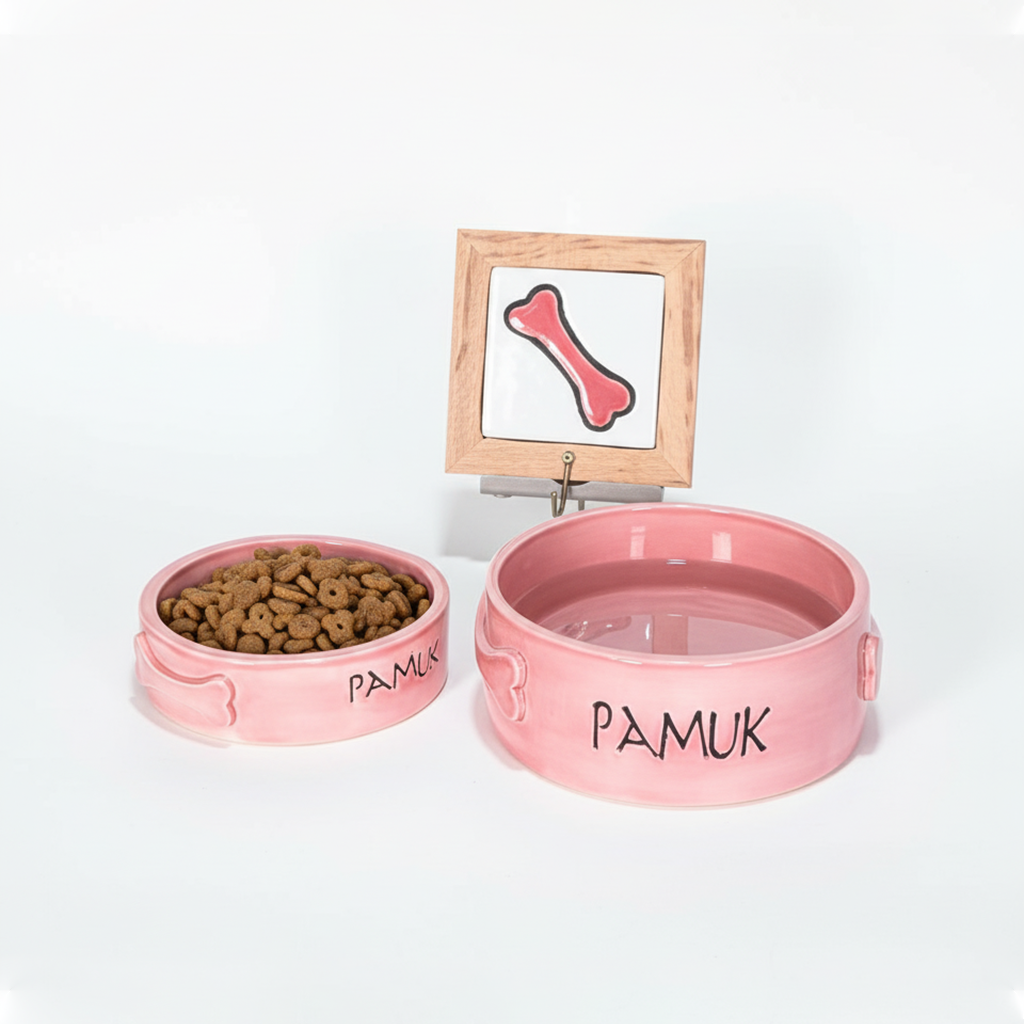 mama kabı + su kabı + tasma askısı (isimli)