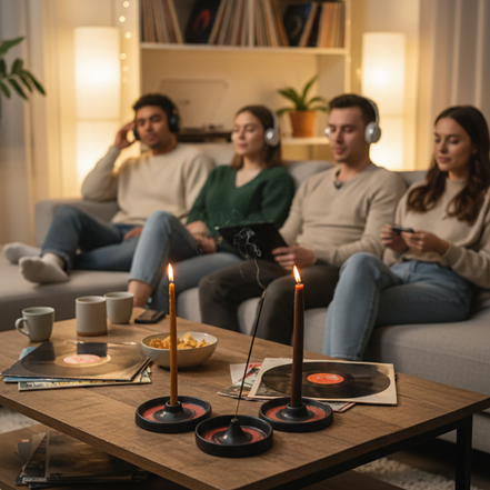 mumluk-tütsülük set