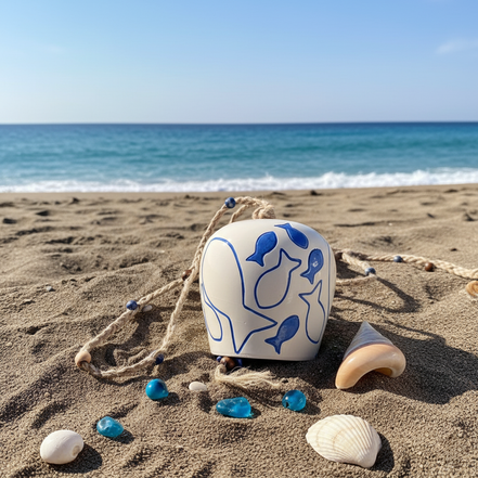 çan | balık desenli