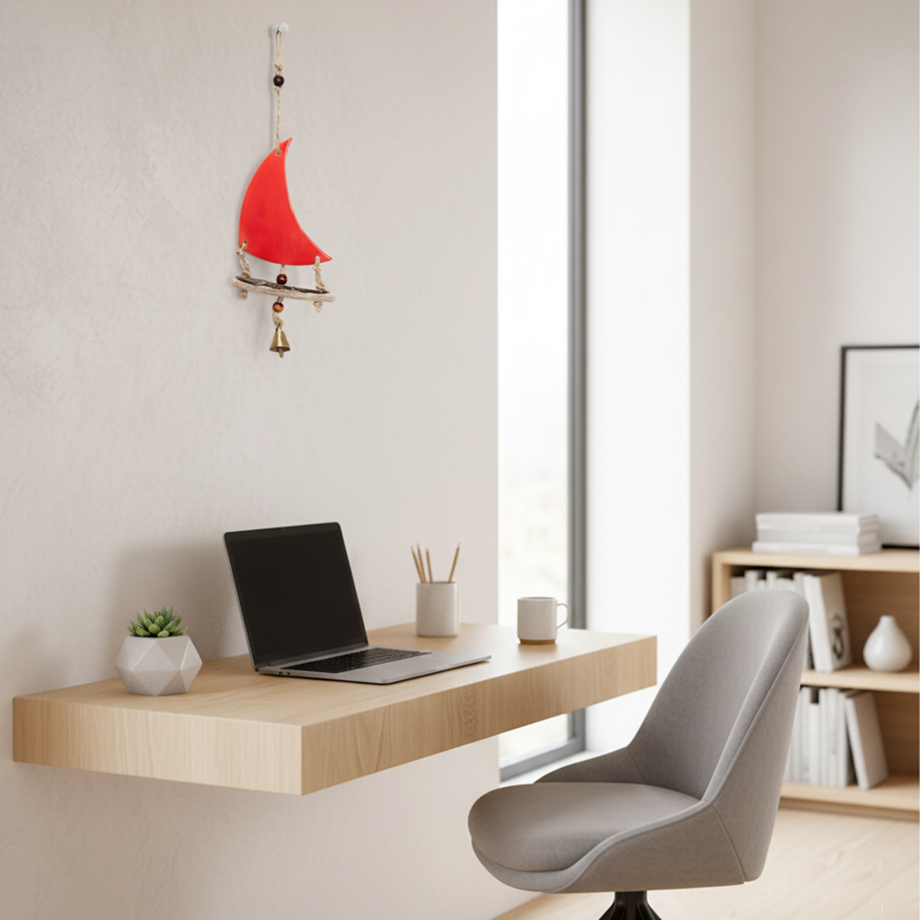 duvar süsü | yelkenli (mercan)