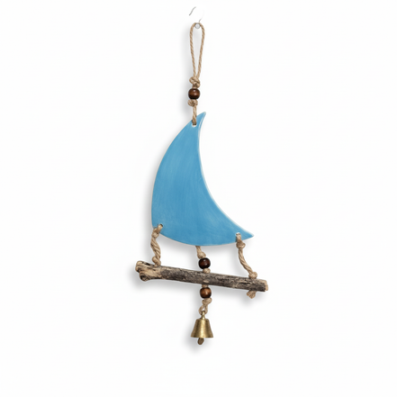 duvar süsü | yelkenli (mavi)