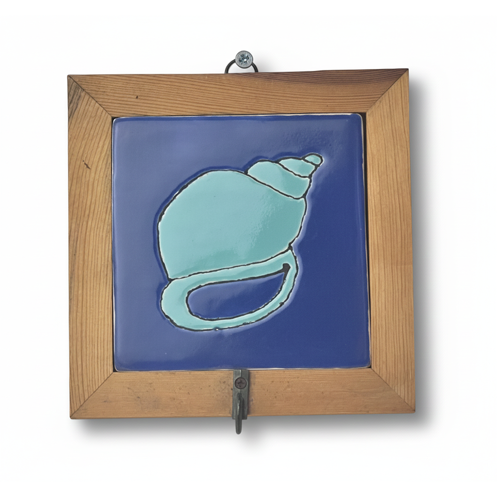 askı | deniz kabuğu (lacivert-turkuvaz)