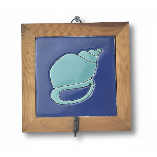 askı | deniz kabuğu (lacivert-turkuvaz)