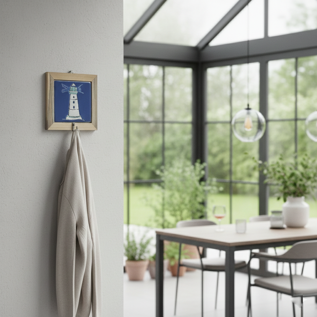 askı | deniz feneri (lacivert-turkuvaz)