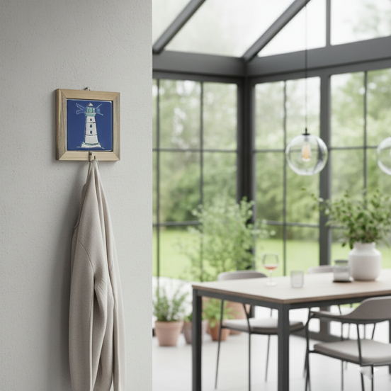 askı | deniz feneri (lacivert-turkuvaz)