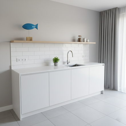 balık heykeli | mavi