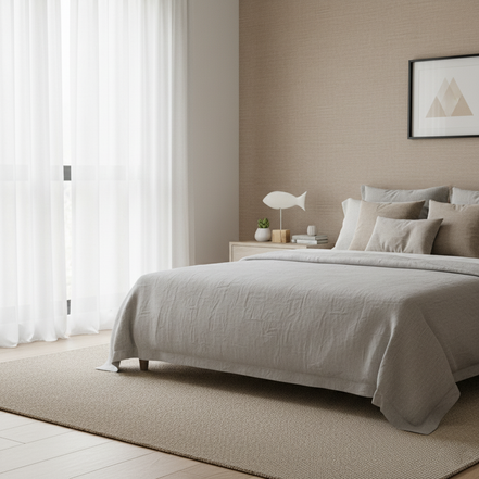 balık heykeli | beyaz (mat)