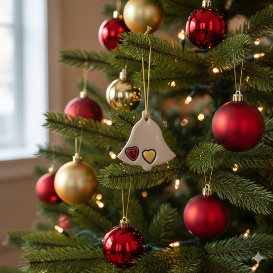 ağaç süsü | çan (kalp)