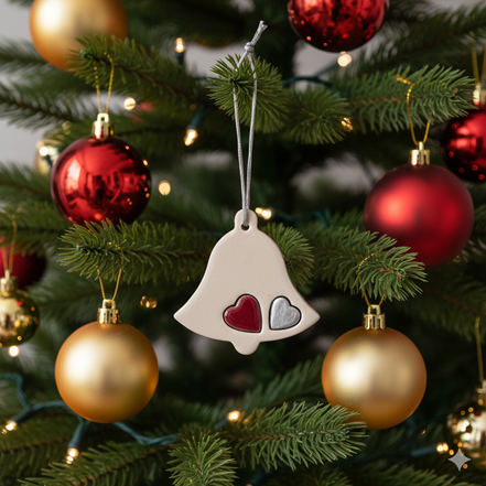 ağaç süsü | çan (kalp)