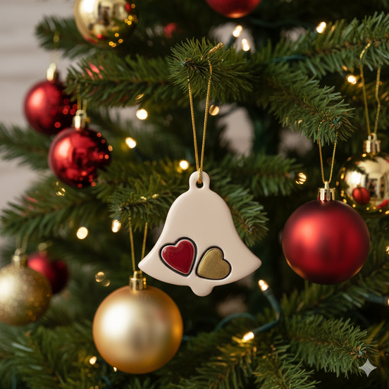 ağaç süsü | çan (kalp)