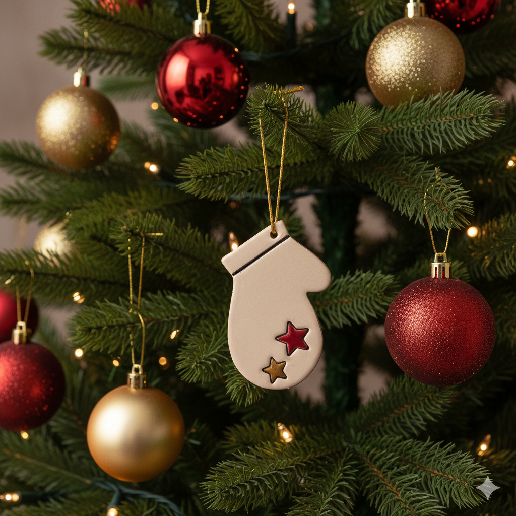 ağaç süsü | eldiven (yıldız)