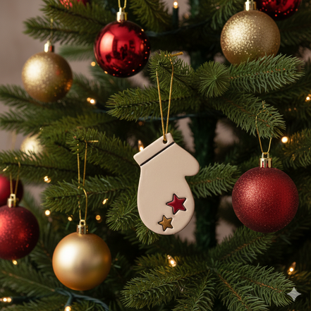 ağaç süsü | eldiven (yıldız)