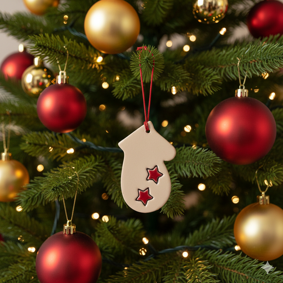 ağaç süsü | eldiven (yıldız)