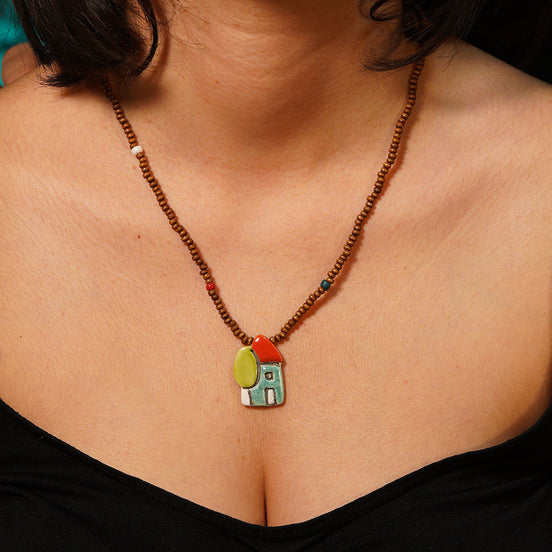 kolye | ev (turkuvaz)