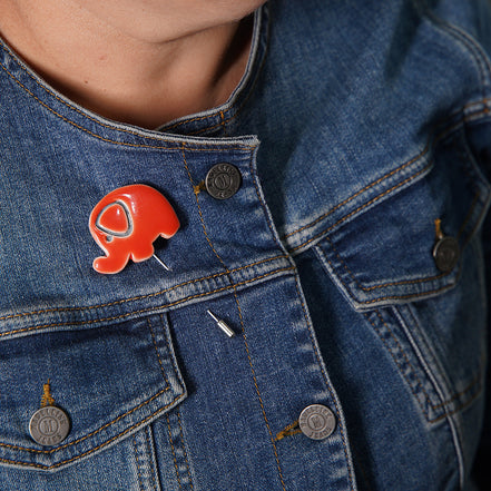 fil broş | kırmızı