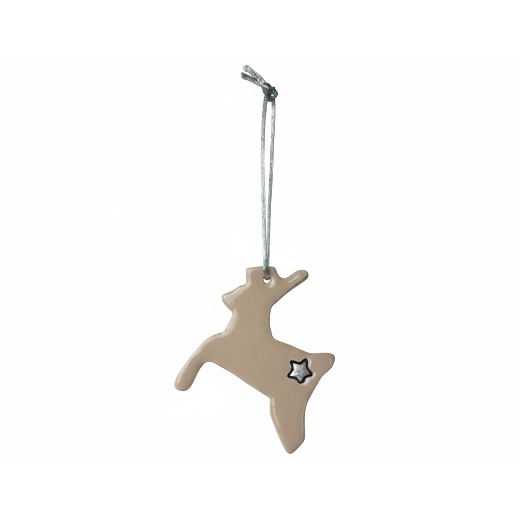 ağaç süsü | geyik (yıldız)