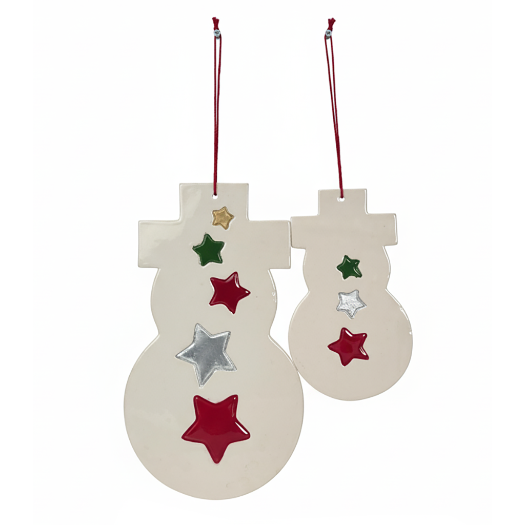 duvar süsü | kardan adam (beyaz)