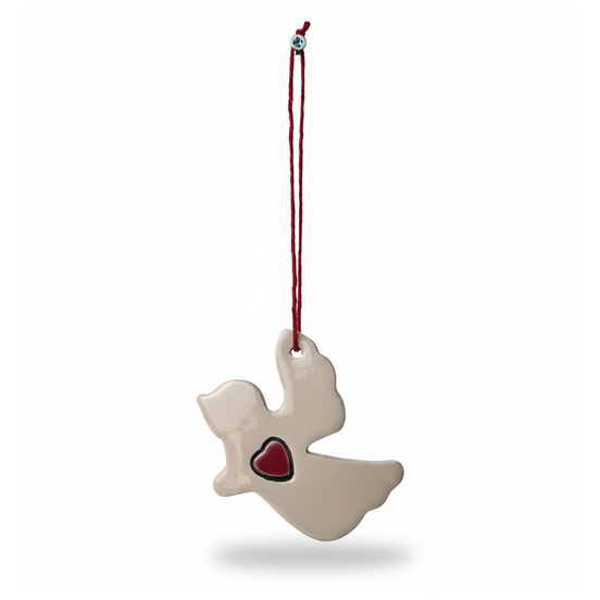 ağaç süsü | melek (kalp)