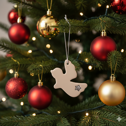 ağaç süsü | melek (yıldız)