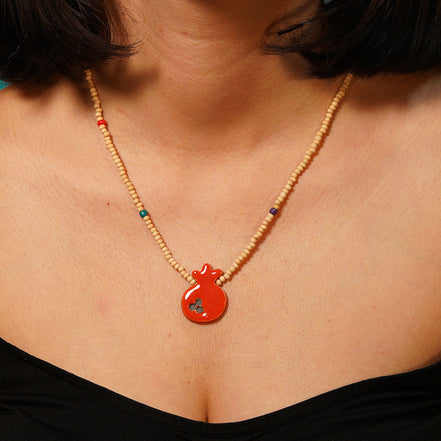 kolye | nar (kırmızı)