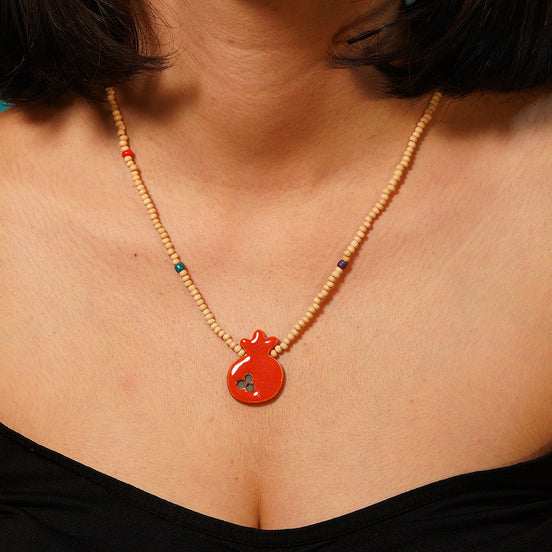 kolye | nar (kırmızı)