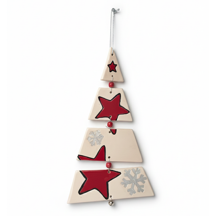 duvar süsü | parçalı ağaç (yıldız-kar kristali)