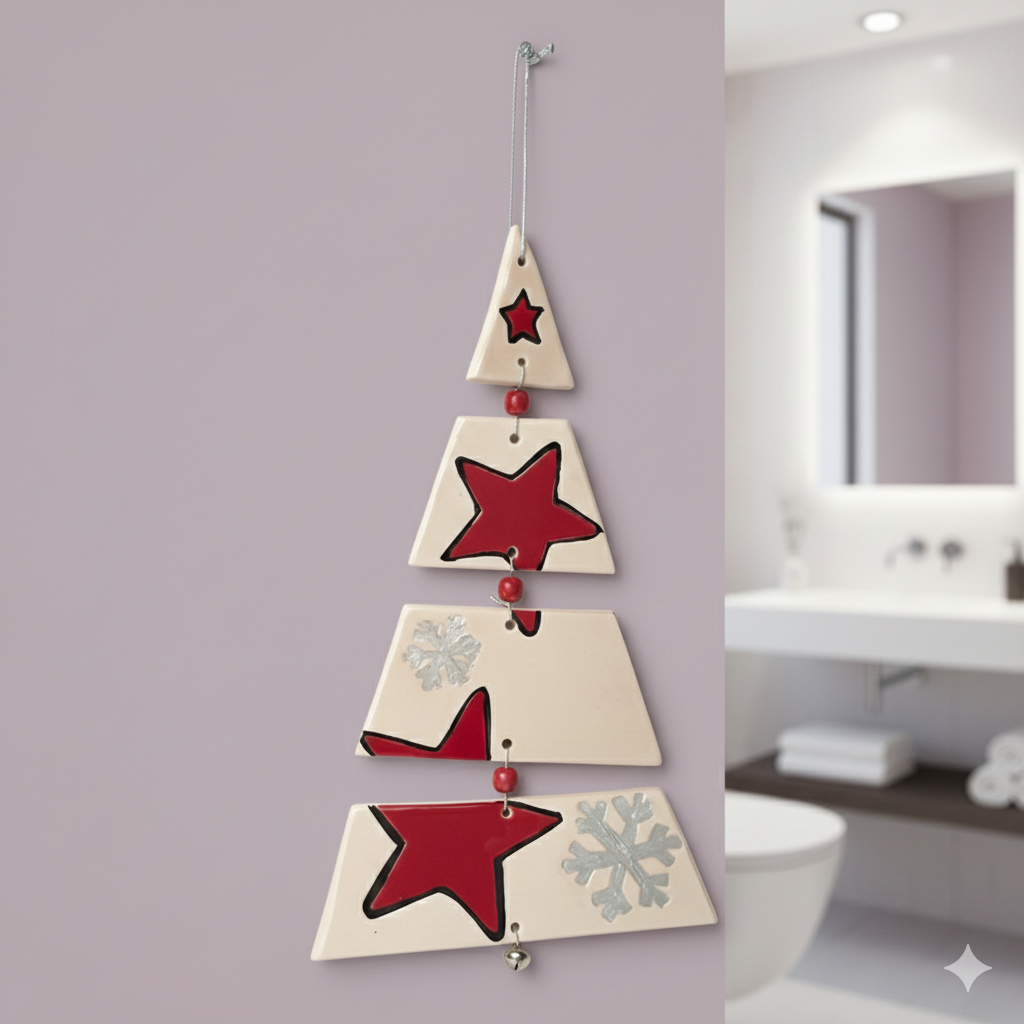 duvar süsü | parçalı ağaç (yıldız-kar kristali)