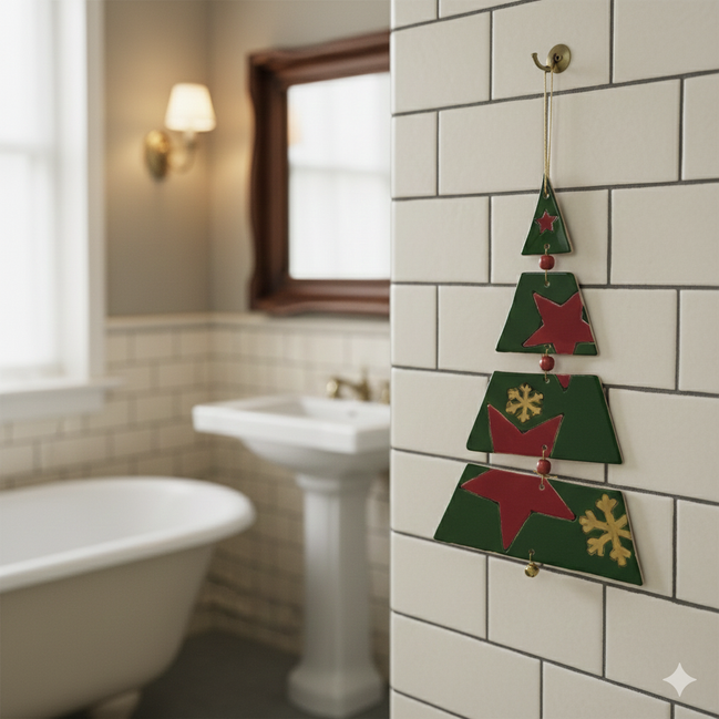 duvar süsü | parçalı ağaç (yıldız-kar kristali)