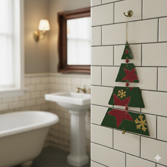 duvar süsü | parçalı ağaç (yıldız-kar kristali)