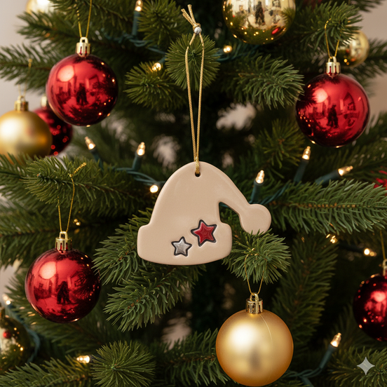 ağaç süsü | şapka (yıldız)