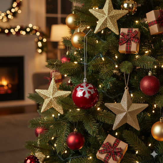 ağaç süsü | top (kar kristali)