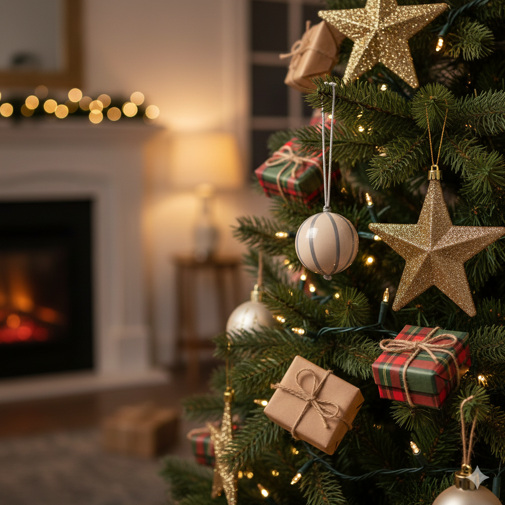 ağaç süsü | top (çizgi)